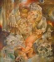 Der Maler Misha Driomov "Die Kinder von Kain"