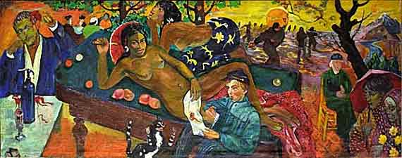 Malerin Tatiana Kazakova "Van Gogh und Gauguin"