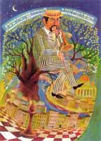 Maler und Graphiker Sima Ostrovsky "Dixieland aus Leningrad"