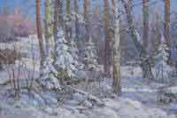 Artist Eugraph Paimanov "Winter"