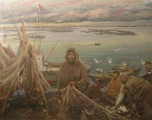 Maler Eugraph Paimanov "In Jamal"