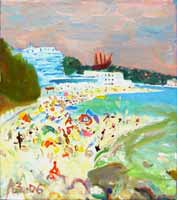 Anatoli Zaslavsky "Beach"